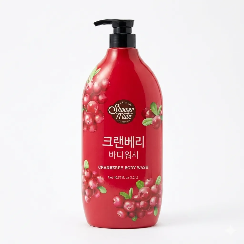 Shower Mate Cranberry Body Wash 1.2L