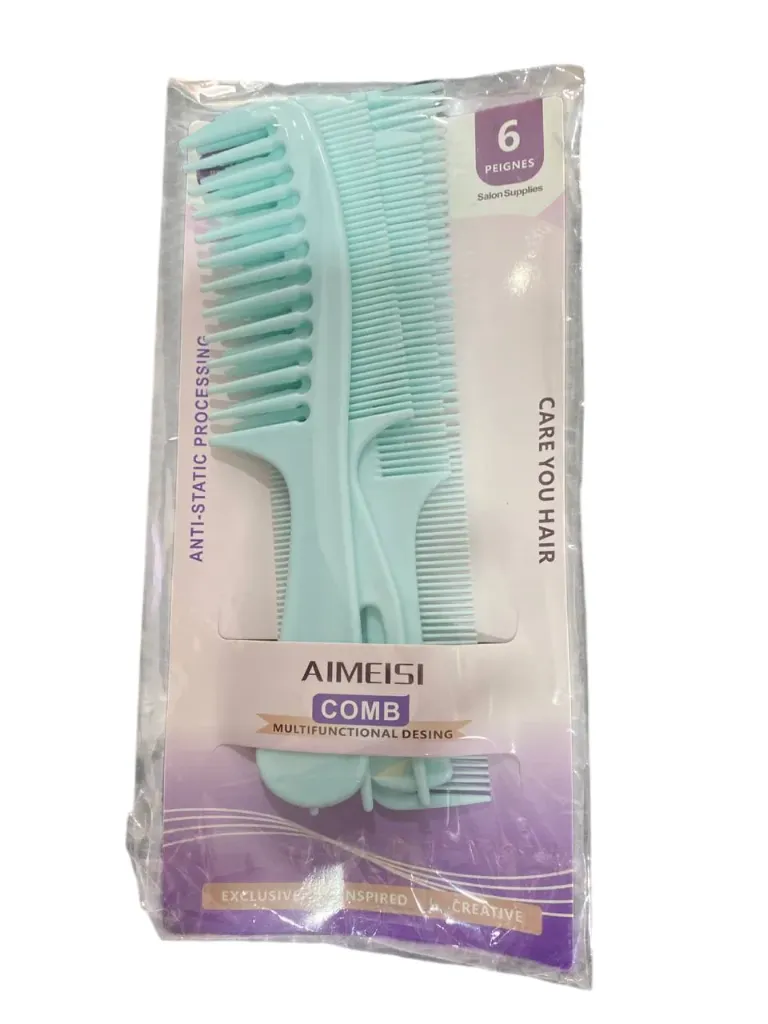 Aimeisi ឈុតក្រាសសិតសក់ 6pcs-0648