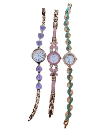 IE-TY នាឡិកាតូចនារីខ្សែម៉ូតចម្រុះ