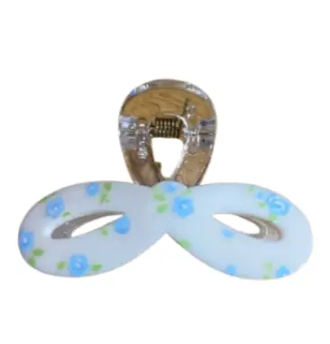 199-ដង្កៀបចាប់សក់ជ័រថ្លាក្នុងCute ខ្នាតតូច