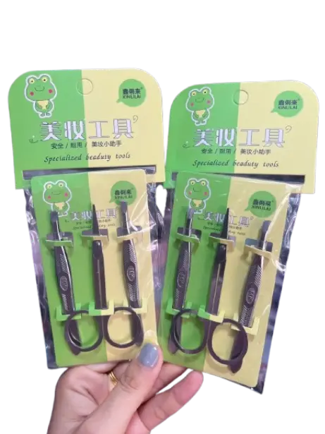 Xinlilai ឈុតជន្ទៀសដករោម2+កន្ត្រៃតូច #1301