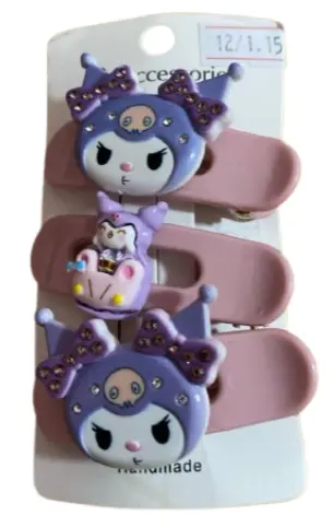 211-PJ ឈុតដង្កៀបកៀបសក់3pcs