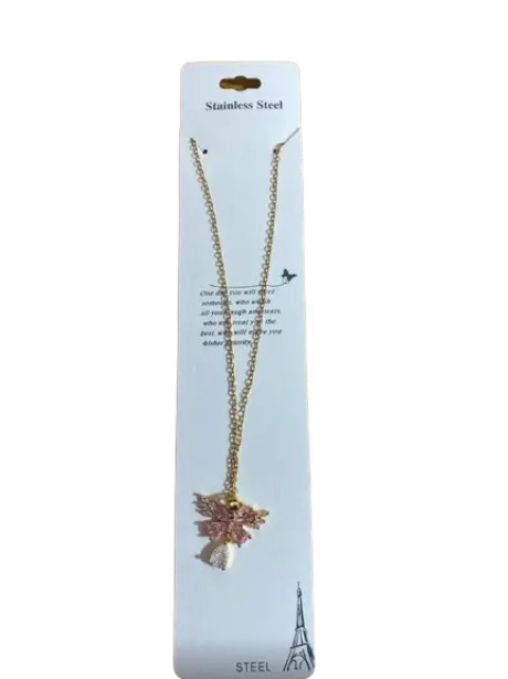 Stainless Steel ខ្សែករចម្រុះម៉ូត