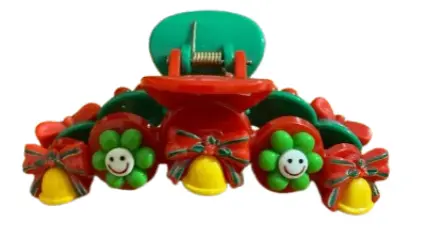 224-ដង្កៀបចាប់សក់តុក្កតា Chrismast មូលៗ