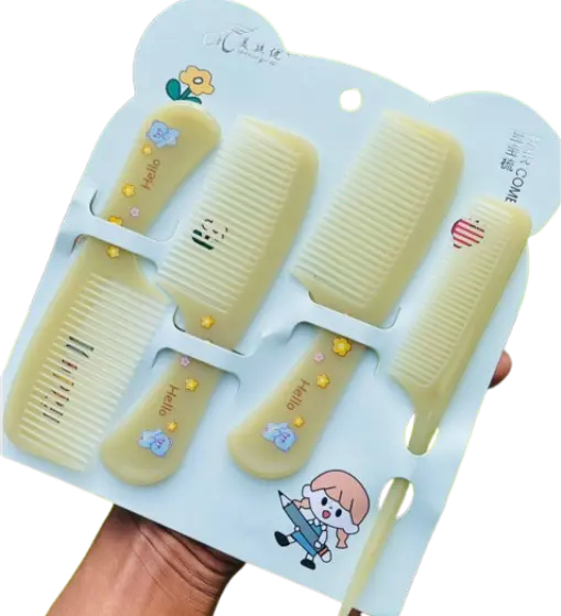 Meisiyou Hair Comb ឈុតក្រាសសក់ 4pcs