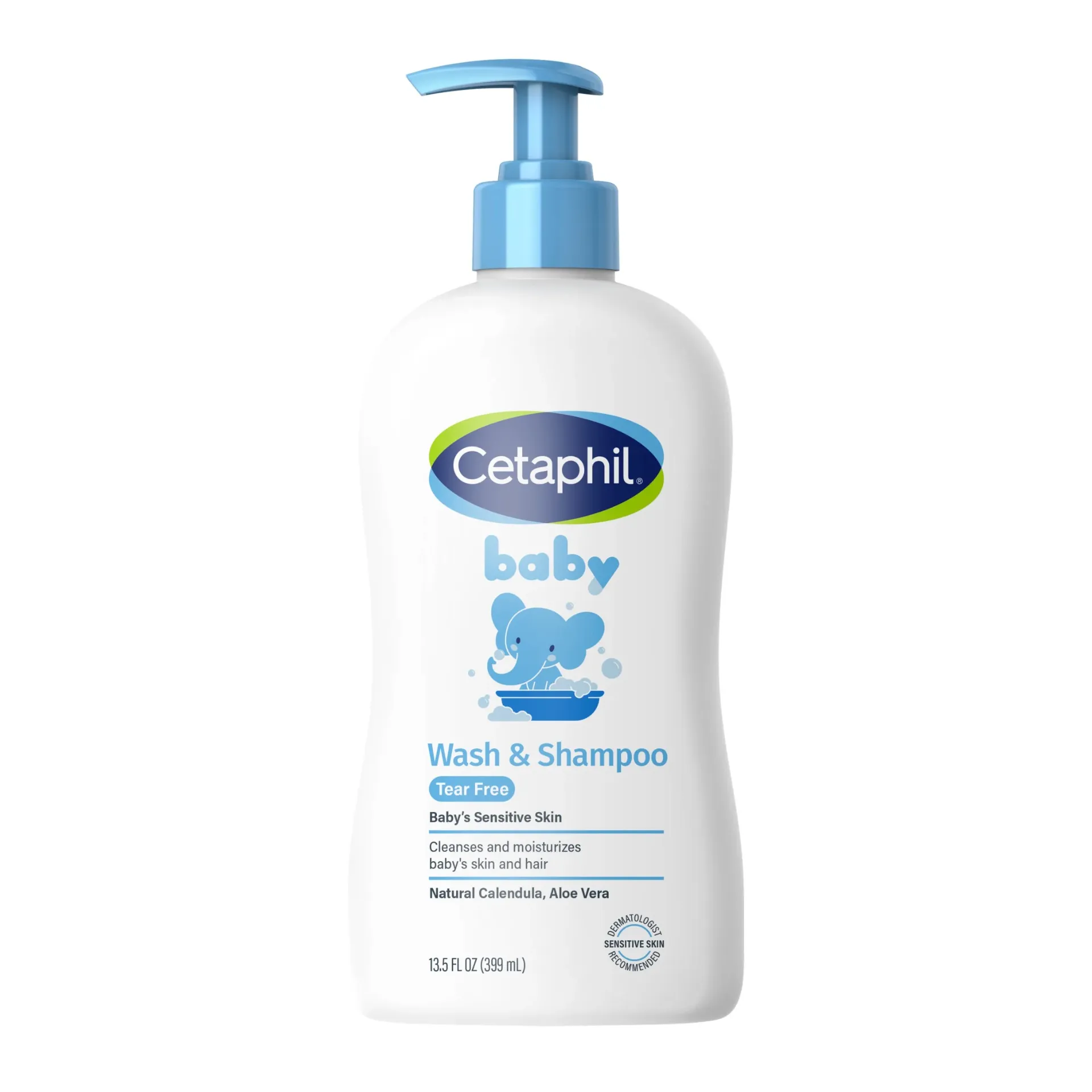 Cetaphil Wash&Shampoo (USA)-6374 399ml