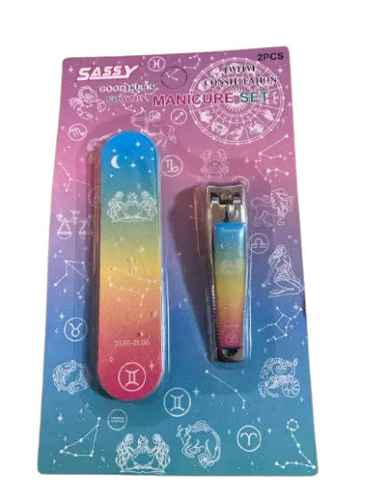 Sassy Manicure Set #XZ-25 2pcs