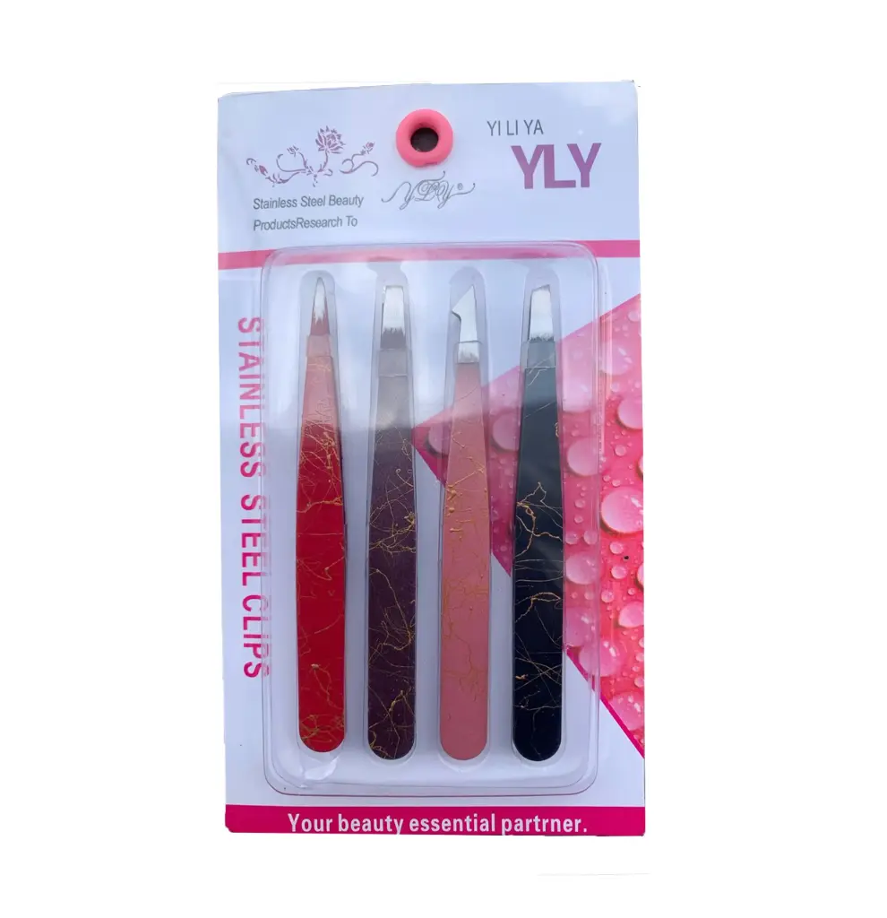 YI LI YA Stainless Steel Clips #107 4pcs