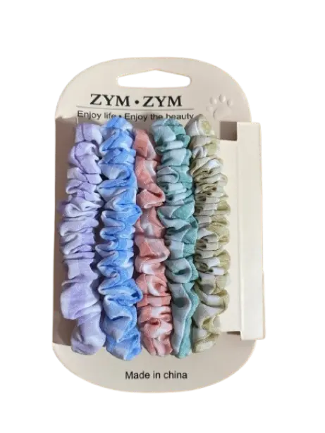 248-ZYM ឈុតកៅស៊ូក្រណាត់ជ្រួញ 5pcs
