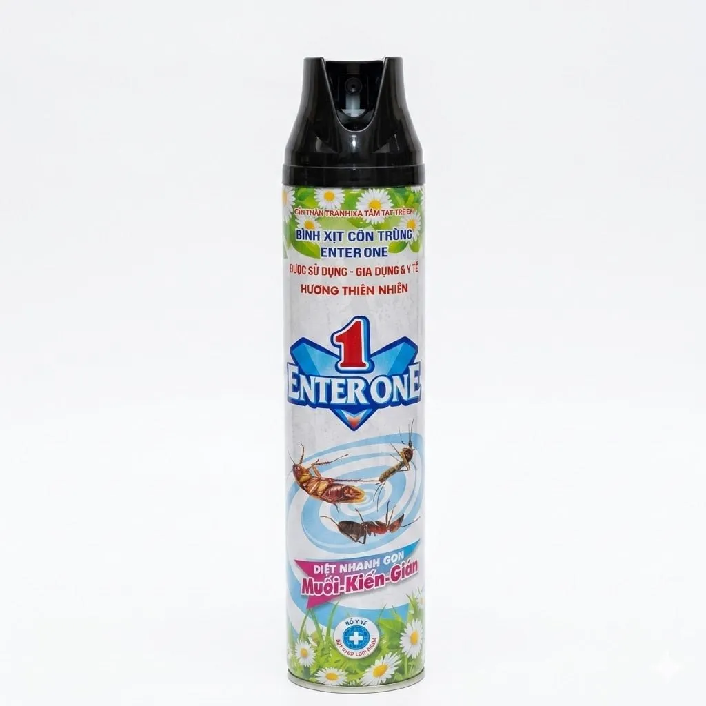 Enter One ថ្នាំបាញ់សត្វល្អិត White 600ml