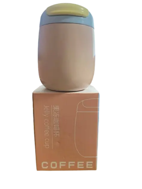 Jelly Coffee Cup កែវថ្មរលោងតូច  #MD-118 300ml