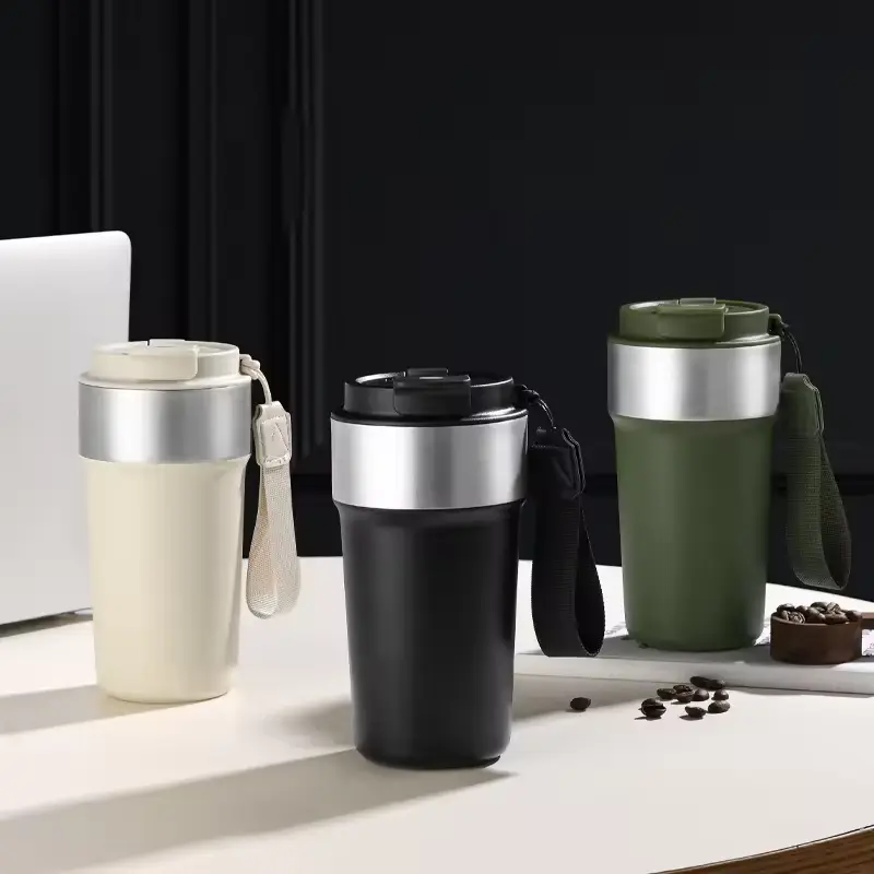 Stainless Steel Vacuum Coffee Mugs #562 510ml