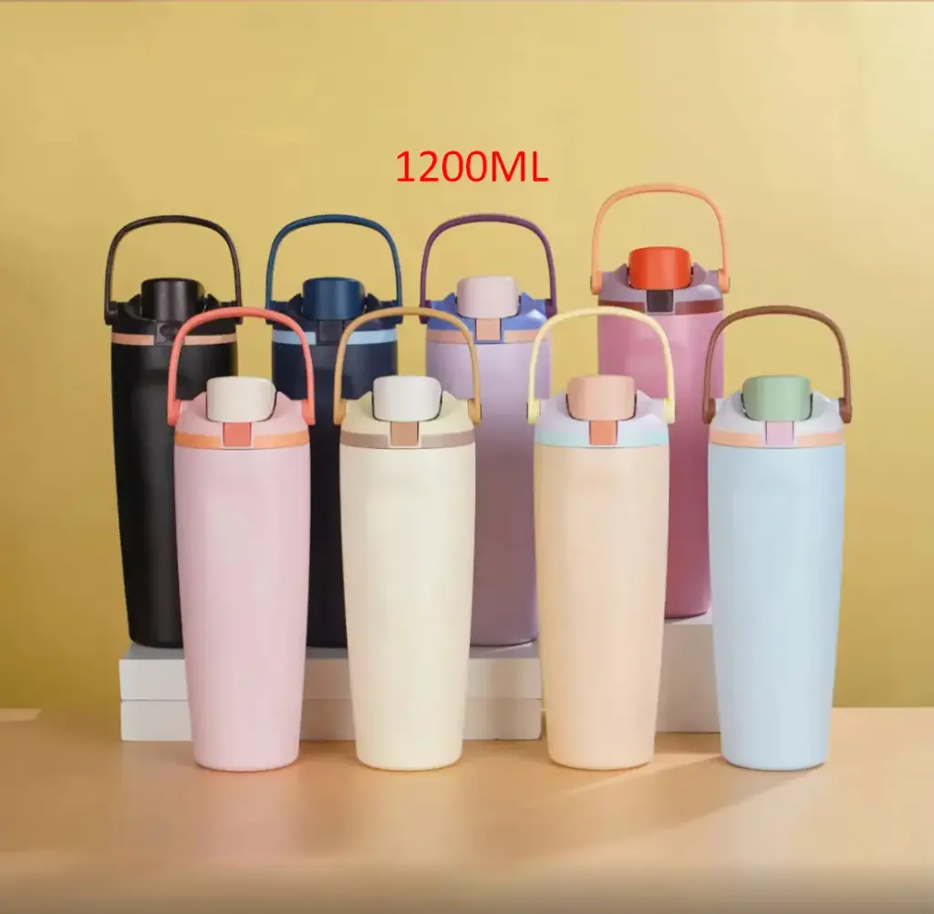 The Stay Chill Sports Bottle #565 ខ្នាតធំ 1200ml