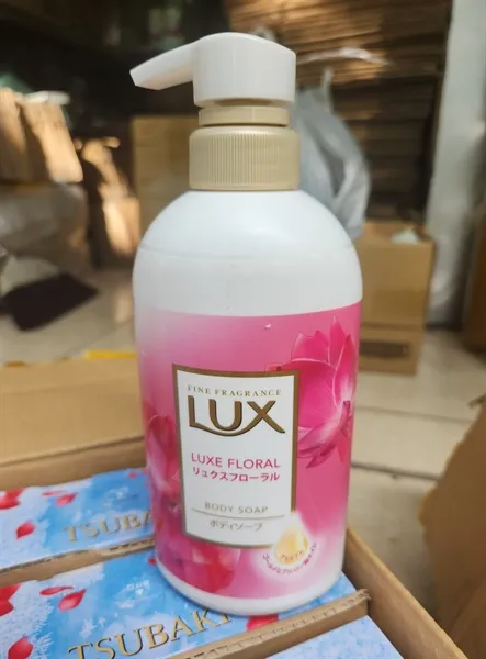 [SG-400008] LUX Floral Body soap ផ្កាឈូក 450g