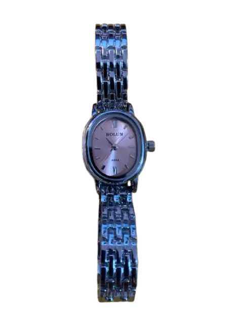 Bolun នាឡិកាដៃស្រីខ្សែដែក #A994