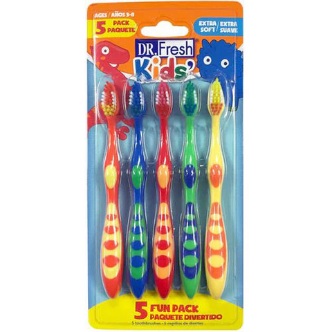 Goror Kid's Toothbrush No#017 5pcs
