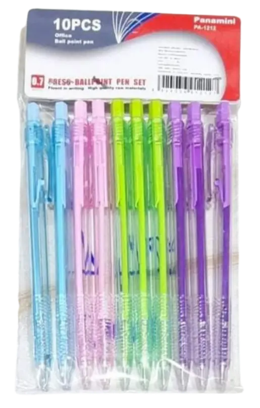 Panamini Office Ballpoint Pen Set #PA-1212 10pcs