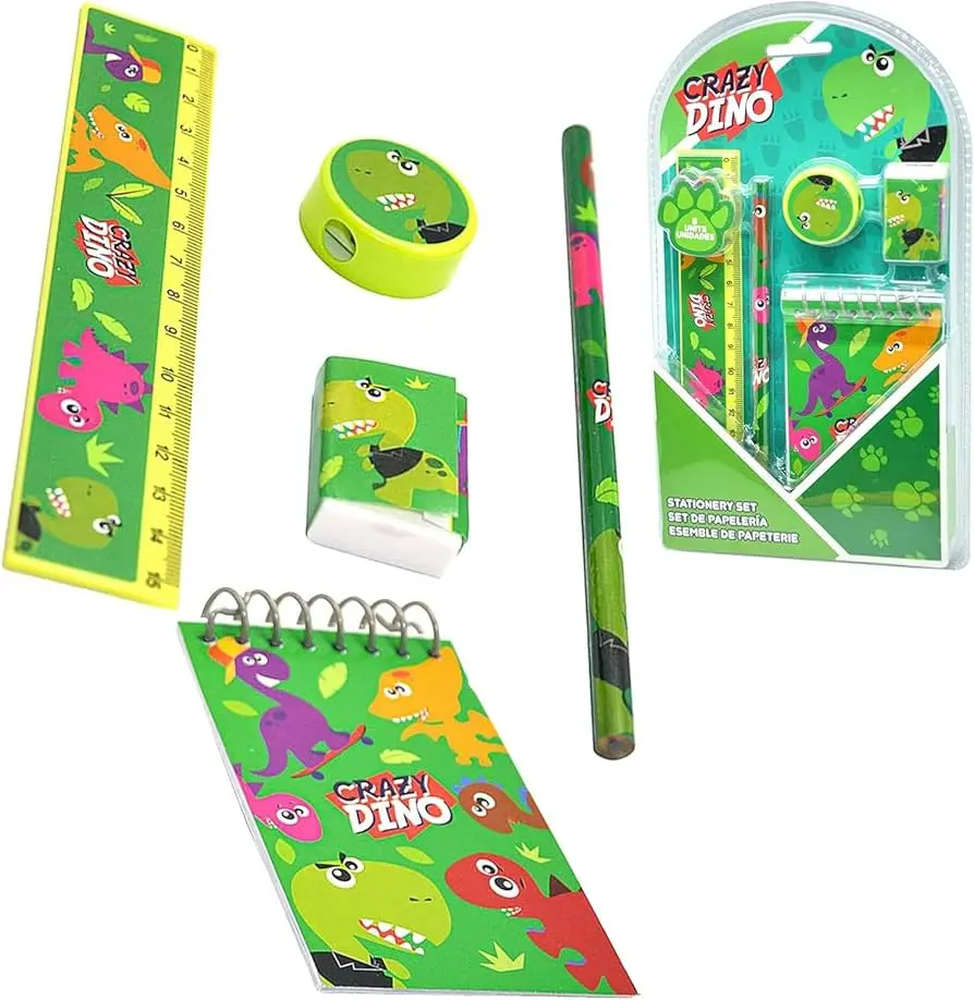 Dinosaurs ឈុតសៀវភៅកត់ក្មេងៗ #9918 5pcs