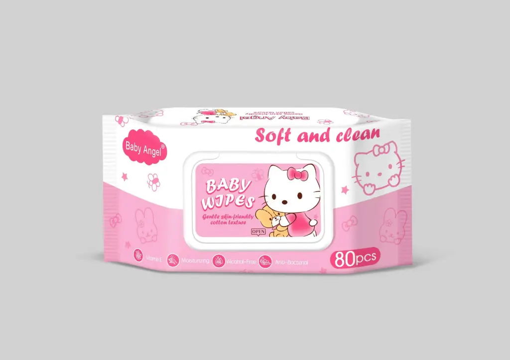 Jiangxi San Multi Purpose Wipes Pink 80series