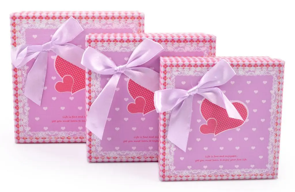 ប្រអប់កាដូរាងជ្រុងខ្នាតតូច #A911