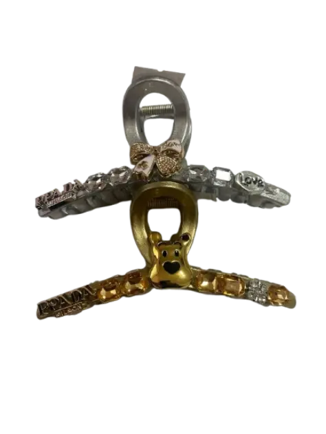 297-PPADA ដង្កៀបសក់គុជជ្រុងមាសប្រាក់