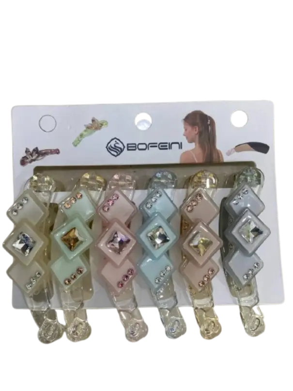 301-Bofeini ដង្កៀបខ្ទាស់សក់ថ្លាមានដុំជ្រុង3