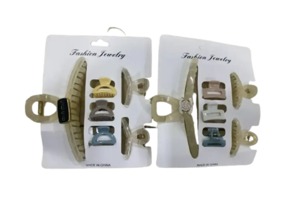 310-Fashion Jewelry ឈុតដង្កៀប3ខ្នាត 6pcs