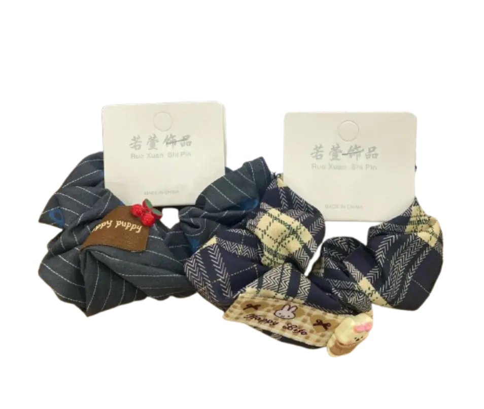 316-Ruo Xuan Shi Pin ខ្សែក្រណាត់ចងសក់ចម្រុះម៉ូត #08