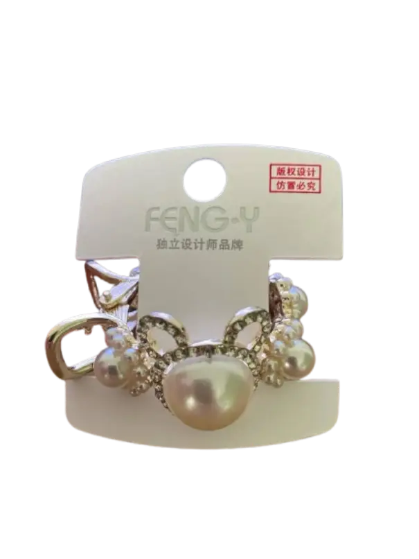 320-Feng-Y ដង្កៀបដែកចាប់សក់មូលត្បូង