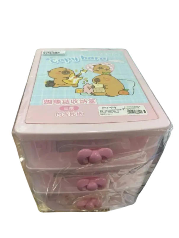 Sepovica ទូជ័រថ្លាដាក់អីវ៉ាន់3ជាន់ #SV-18687