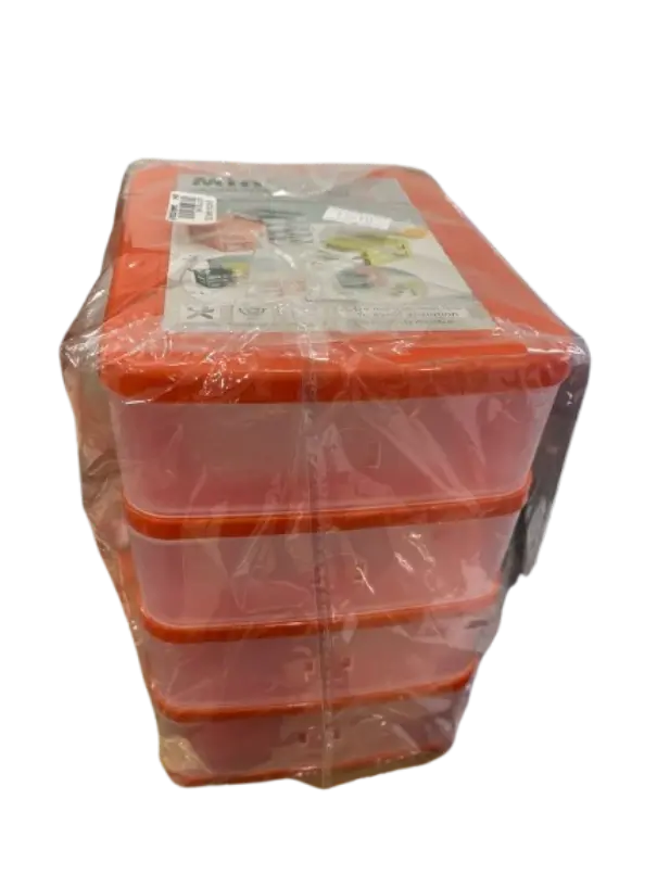 Mini Drawer ទូជ័រថ្លាដាក់អីវ៉ាន់4ជាន់ #G448-3028