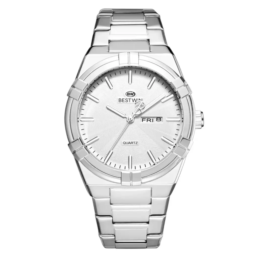 BW BestWin Quarts នាឡិកាដៃបុរស #130M