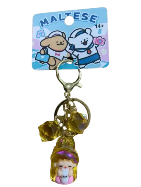 Maltese បន្តោងសោរជ័រថ្លា