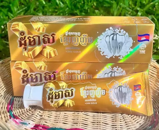 ថ្នាំដុះធ្មេញដុំមាស40g