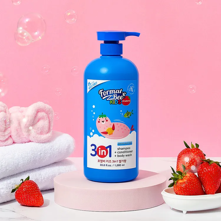 Formal Bee Kid សាប៊ូ Strawberry 1000ml