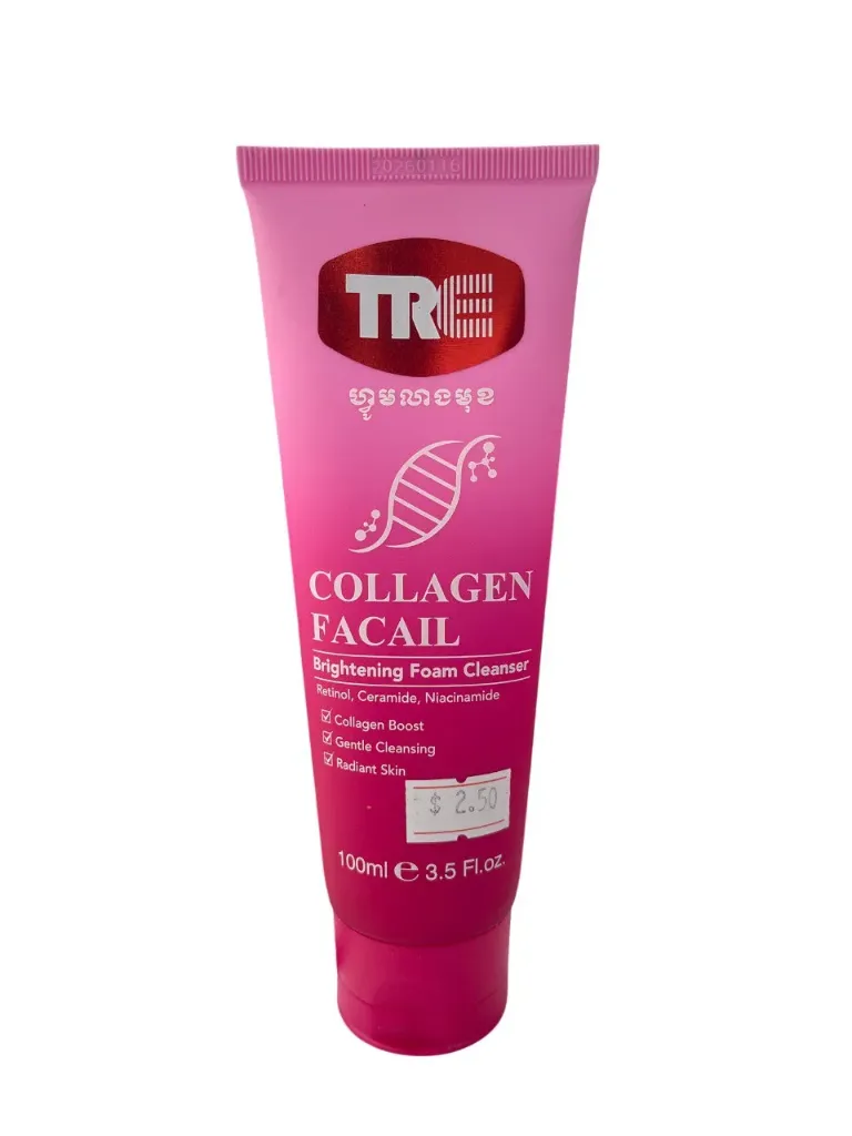 TRE ហ្វូមលាងមុខ Collagen 100ml-9695