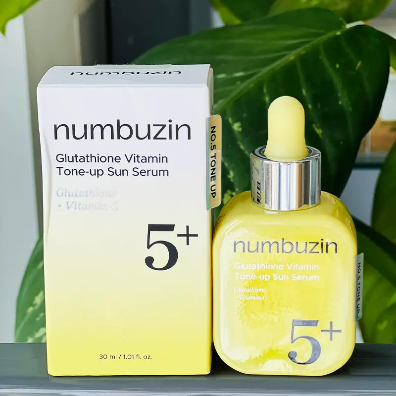Numbuzin 5+ vitamin tone-up sun Serum 30ml
