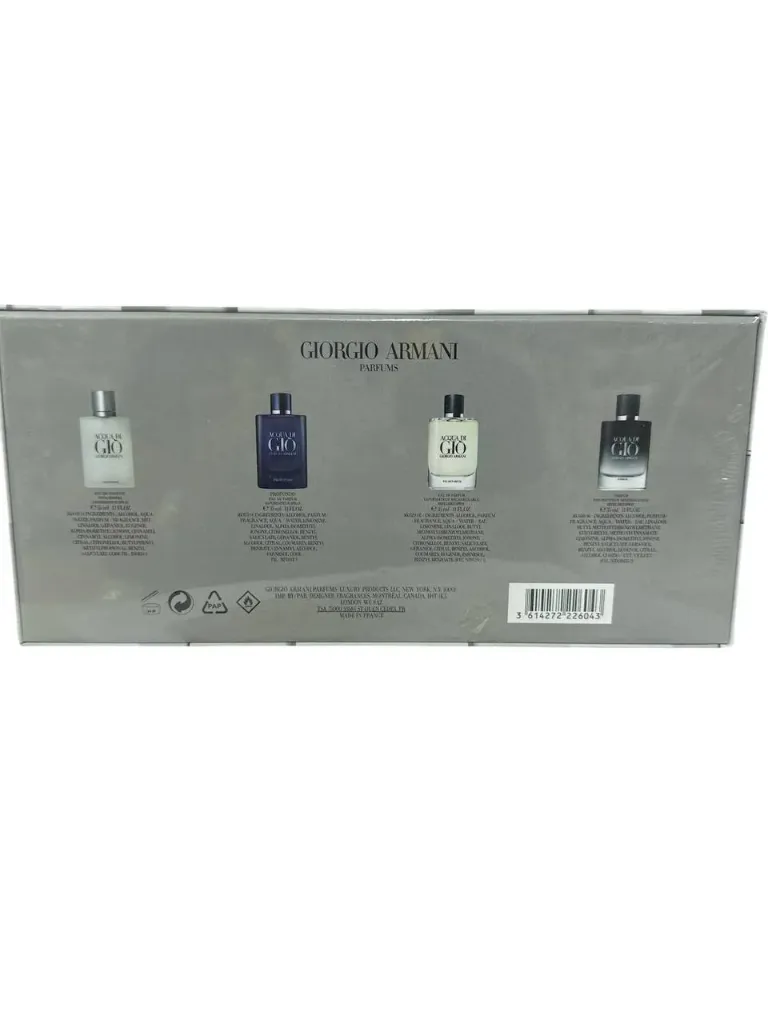 ACQUA DI GIO ទឹកអប់បុរស 1ឈុត​ 4ដើម​ parfum 35ML