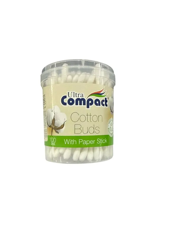 Compact Cotton buds 100pcs