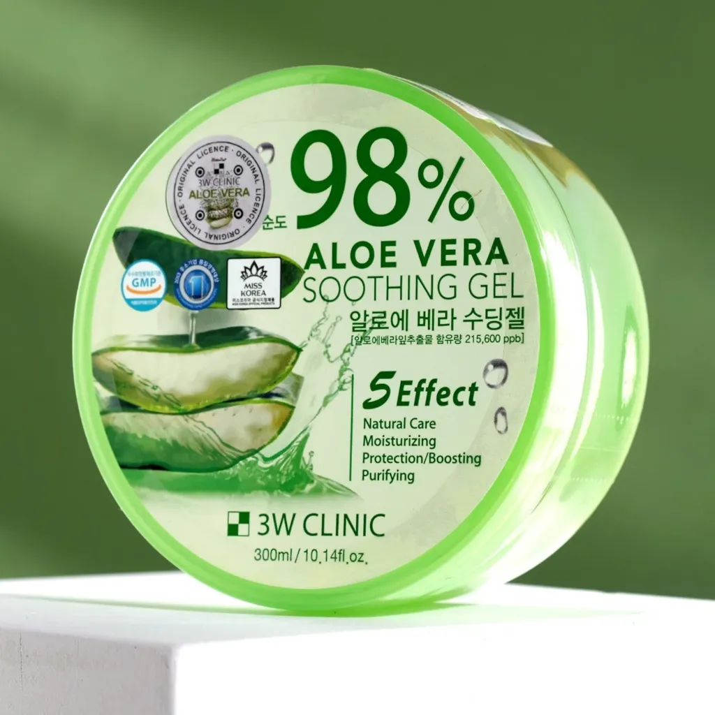 3W Clinic Aloe Vera Soothing Gel 300ml