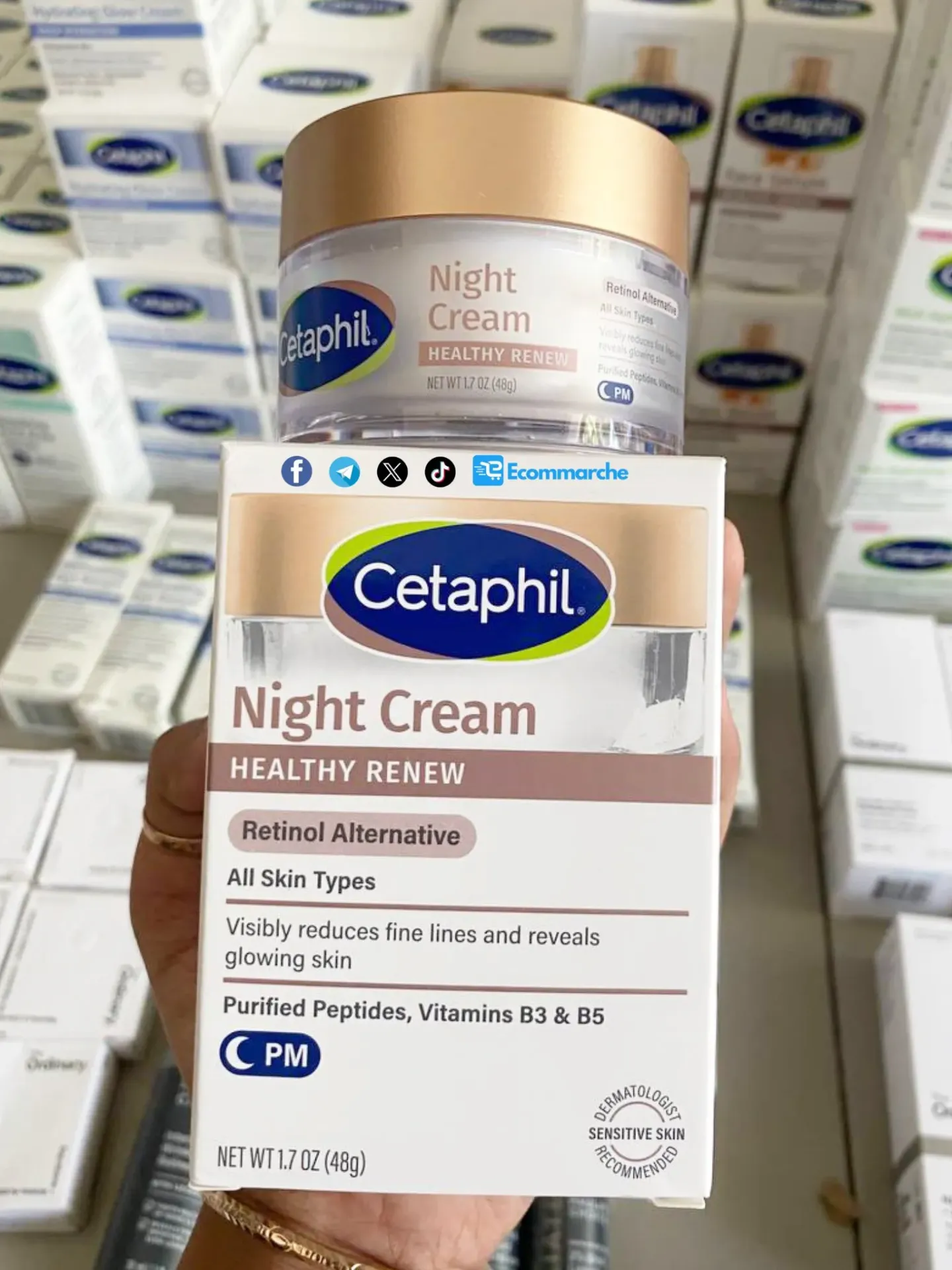 Cetaphil Night Cream Healthy 48g