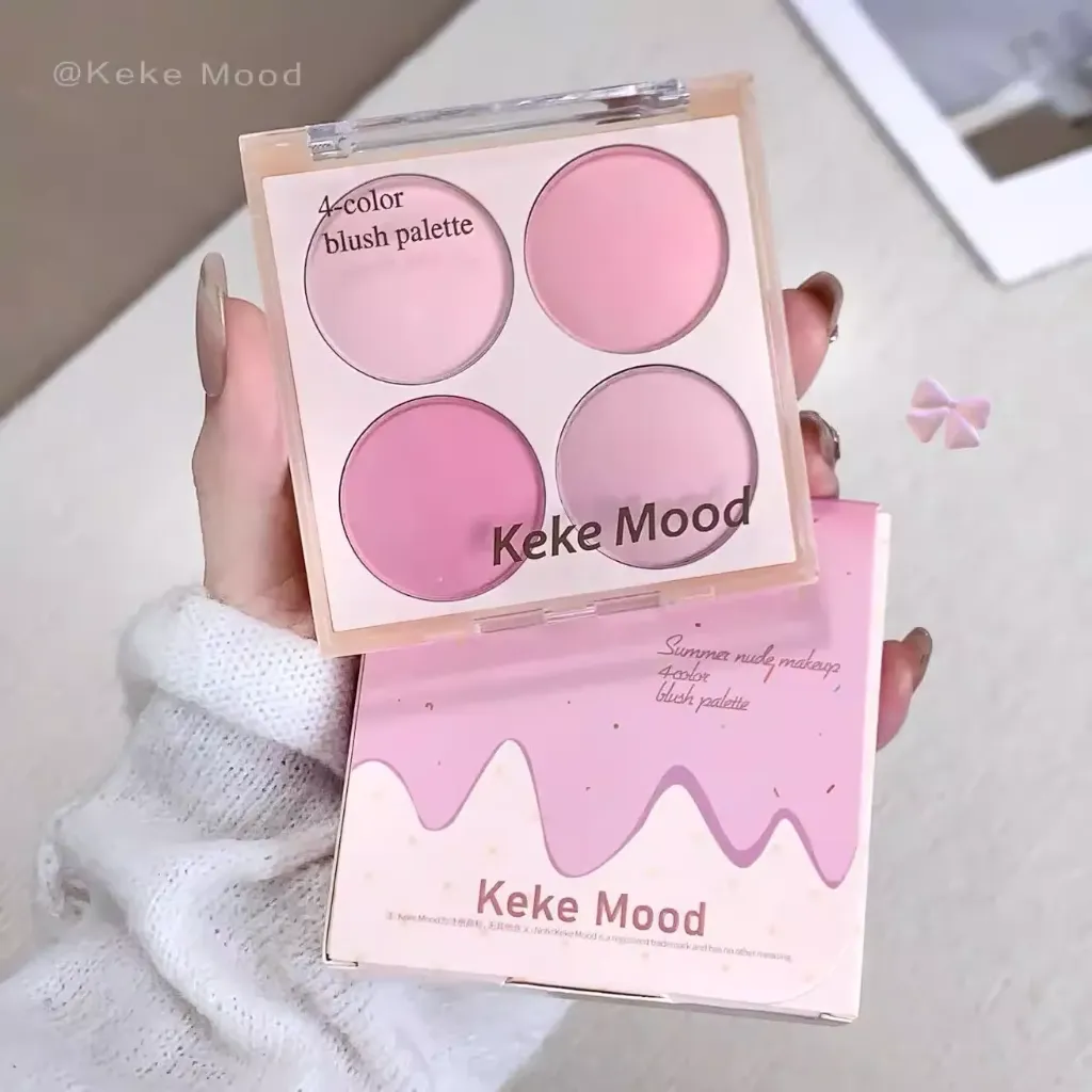KeKe Mood blush summer nude makeup *1