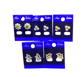 ក្រវ៉ិលពេជ្រត្បូងផ្កាចម្រុះម៉ូតតូច