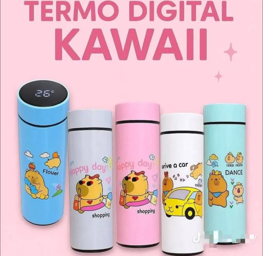 ដបទឹក​ Smart Cup LED #0512 500ml 