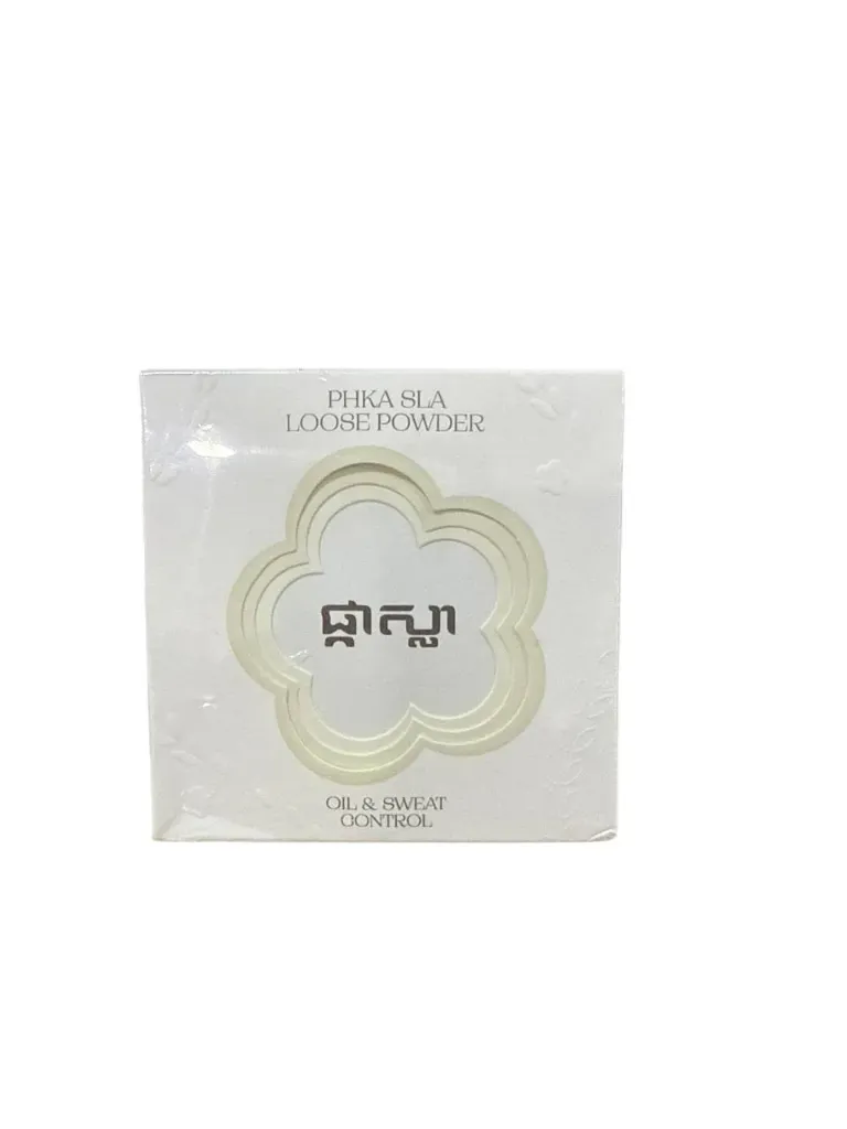ផ្កាស្លា Loose powder ម្សៅផាត់មុខ​​-9458 6g