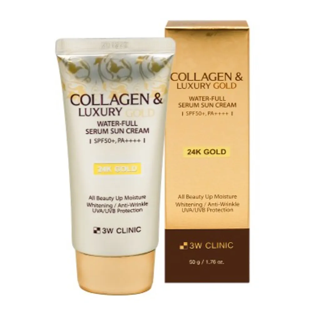 3W Collagen&Luxury Gold សារ៉ូម sun cream 50g