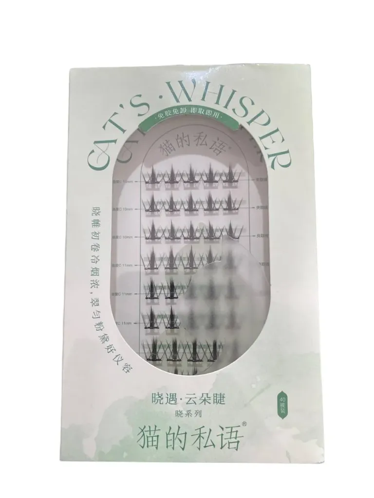 CAT'S . WHISPER រោមភ្នែកជ័រស្អិត#0452