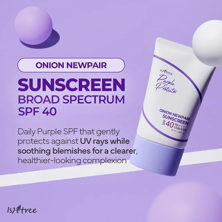 ISNTREE Onion newpair sunscreen SPF40*50ml
