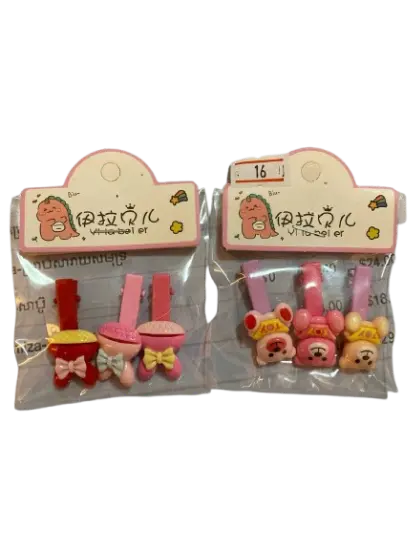 161-ដង្កៀបកៀបសក់ Biu 3pcs