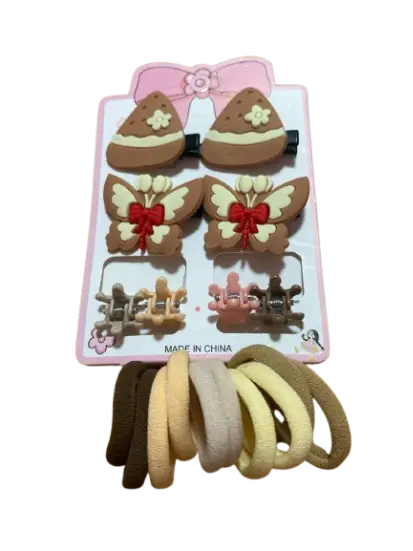 167-ឈុតដង្កៀបចាប់4តូចធំ+10កៅស៊ូ